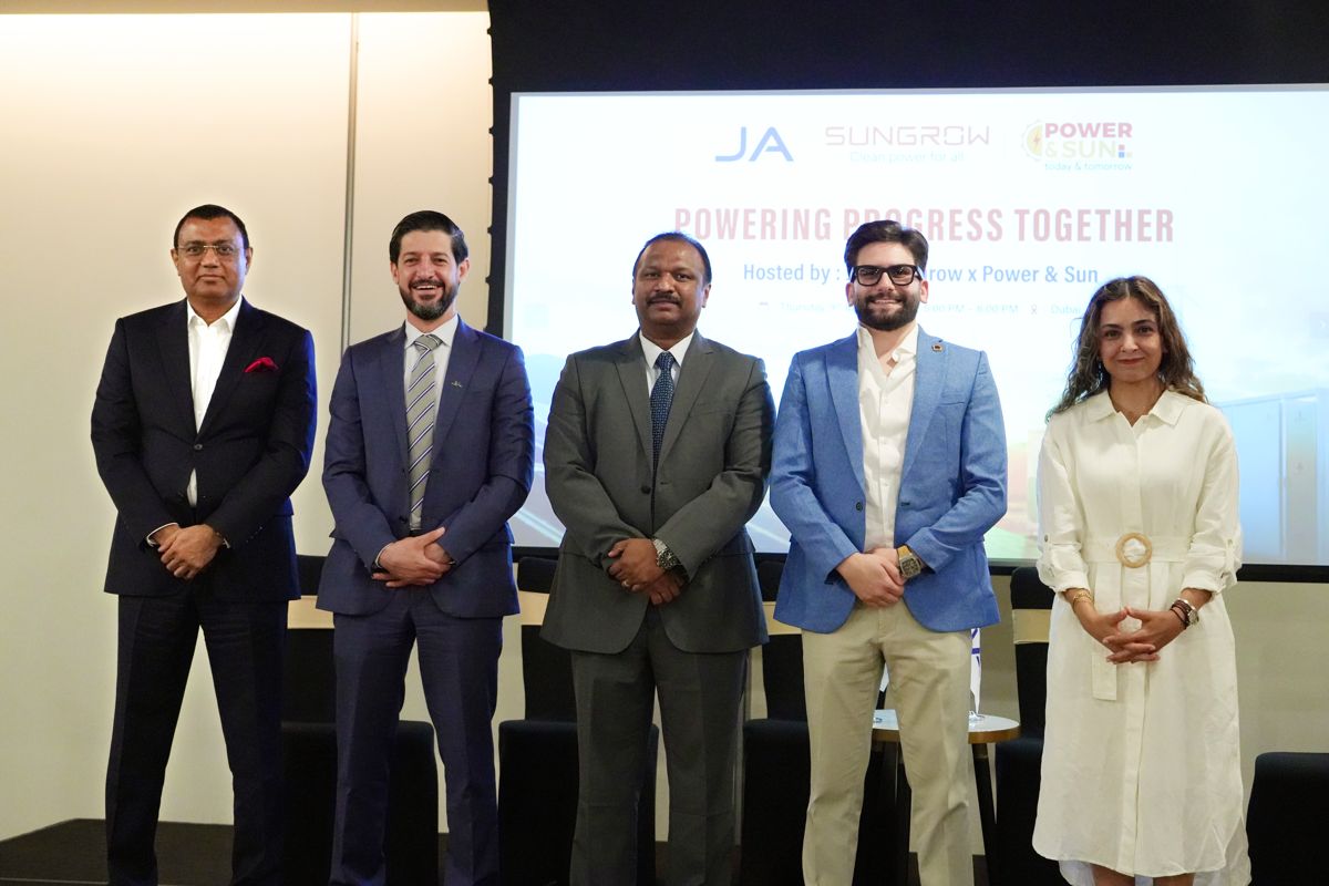 JA Solar, Sungrow and Power & Sun — powering progress together