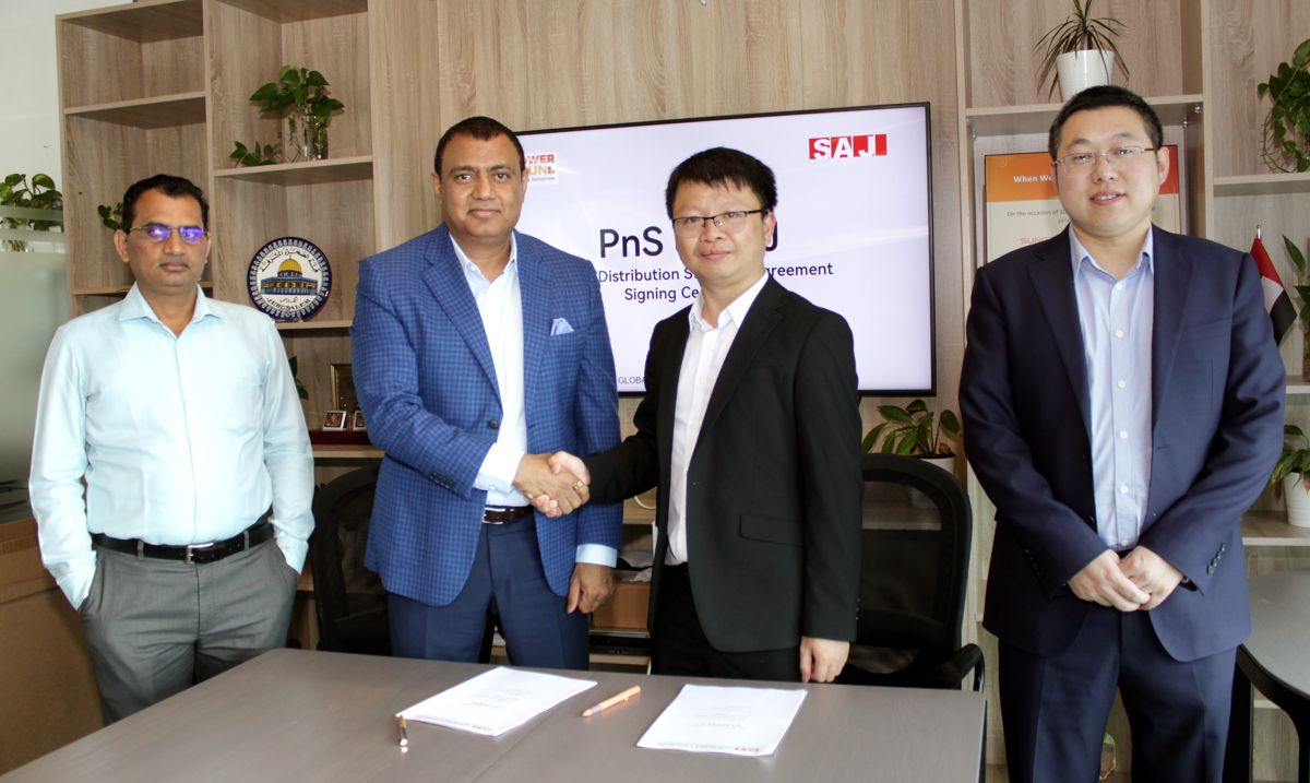 Agreement signing with SAJ