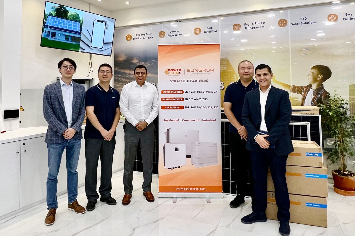 Sungrow team visit