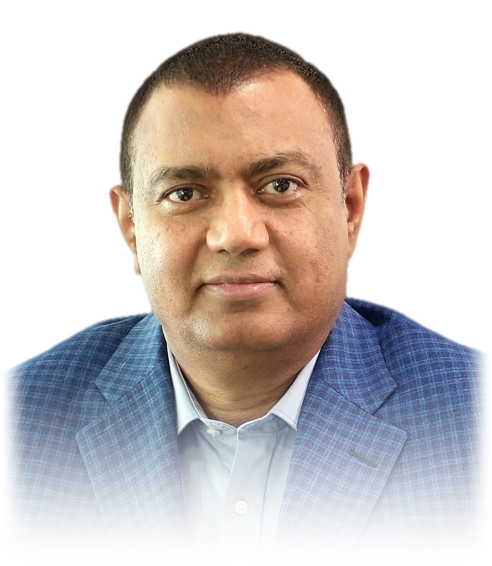 Portrait of L.K. Verma