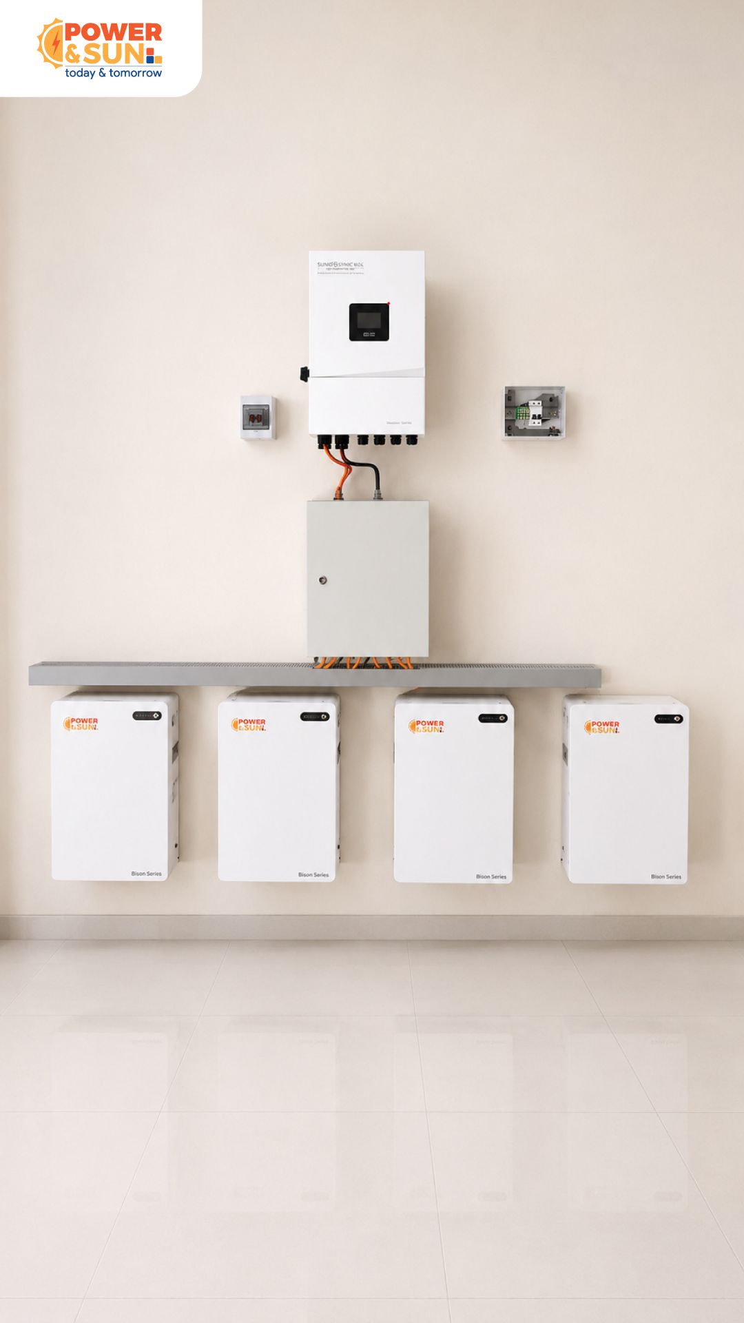 Bison series battery bank